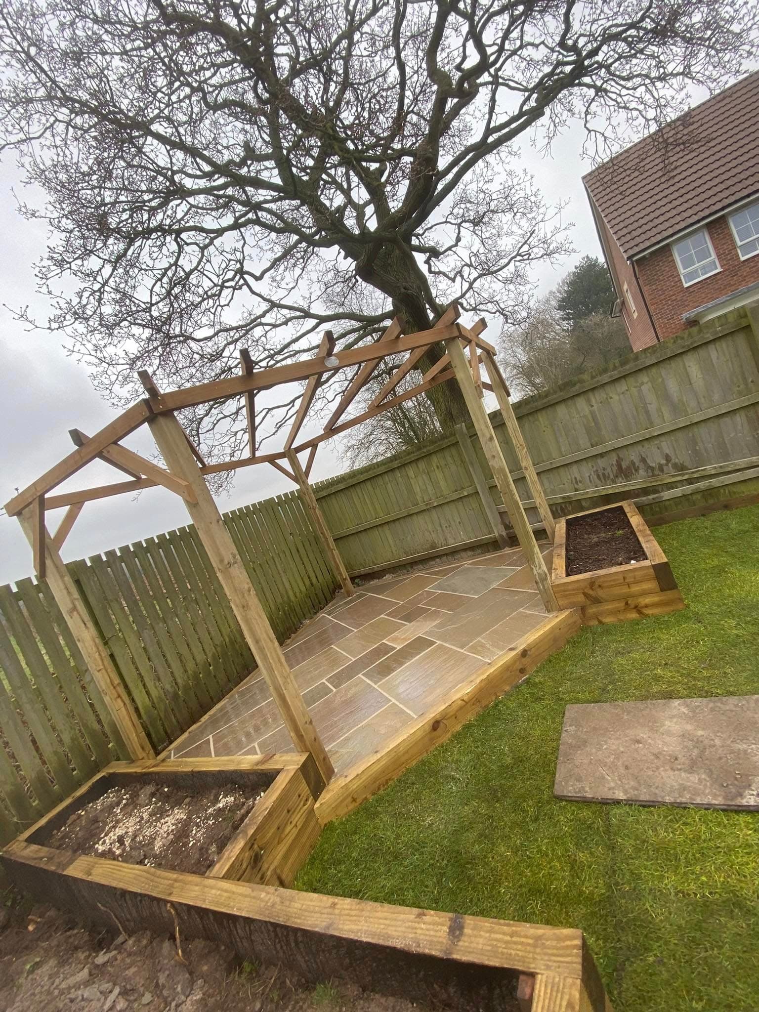 Patio Installations project 9
